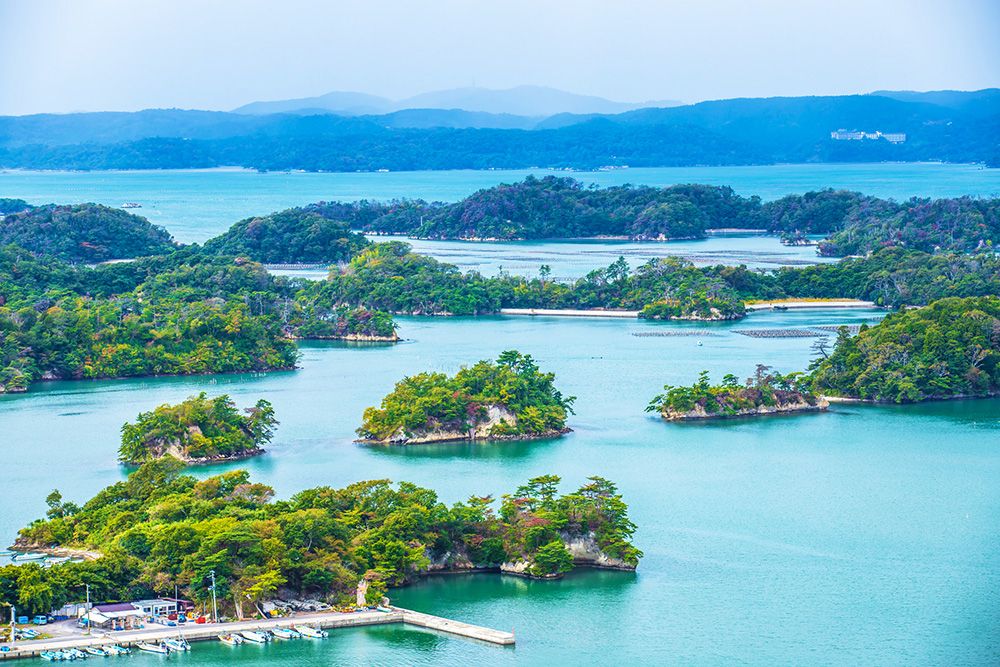 松島　日本三景　大高森から望む絶景