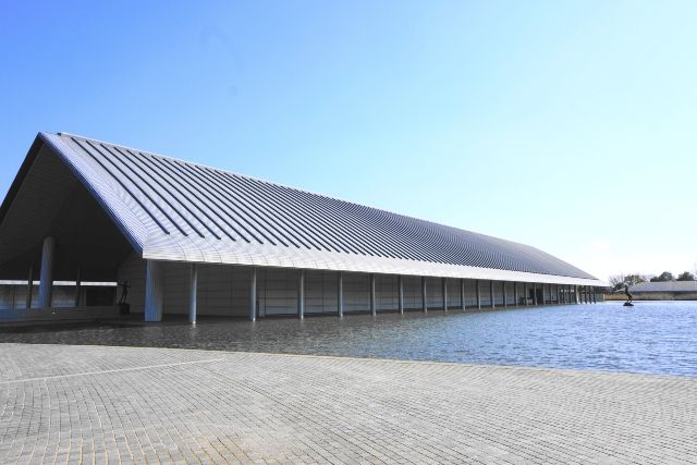 滋賀　美術館　佐川美術館