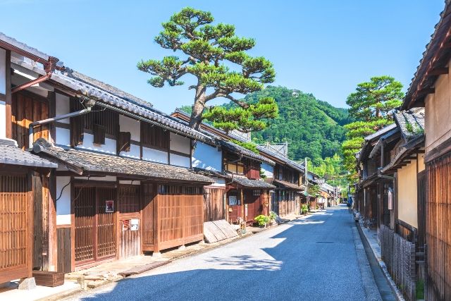 滋賀　近江八幡　街並み