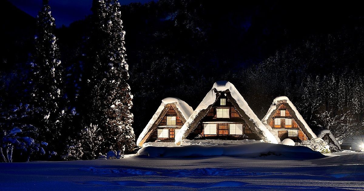 Shirakawago Light Up 2025 จัดขึ้นเมื่อไหร่? จะจัดกี่ครั้ง? ภาพของ