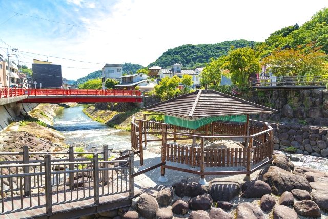 靜岡修善寺旅遊景點推薦 特光之湯公園