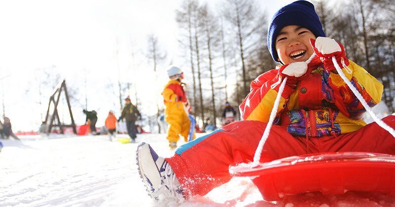 我可以在斜坡上玩雪橇嗎？大人小孩都可以享受的推薦玩雪之旅和人氣排行榜！的影像