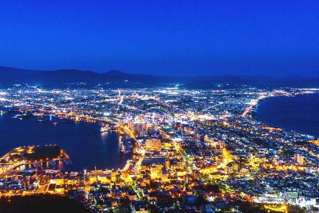 Hokkaido Southern Hokkaido Recommended sightseeing spot Mount Hakodate
