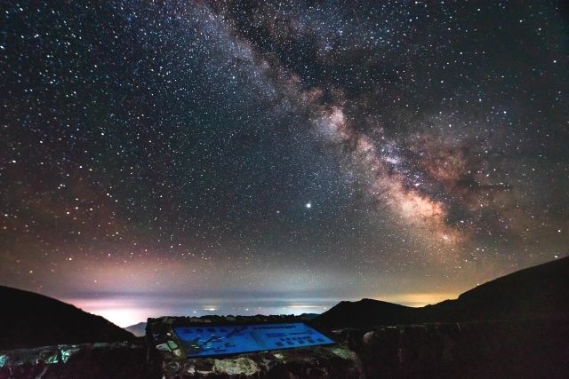 Starry sky in Shiretoko, Hokkaido