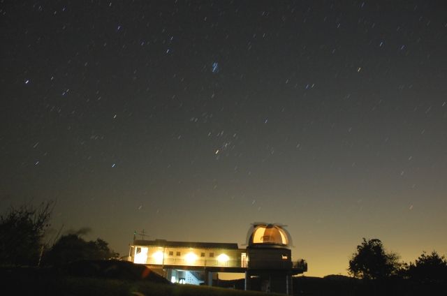 岡山県美星町の星空