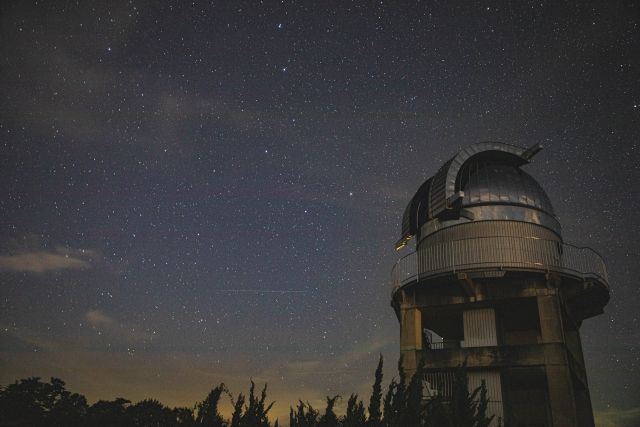 岡山、井原市星空公園の星空