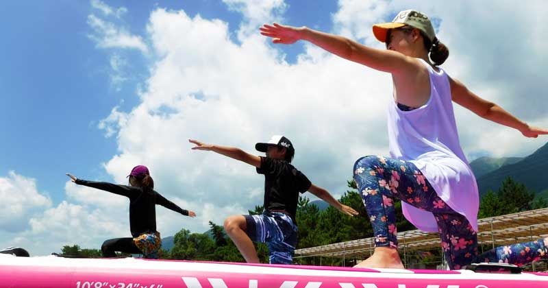 I want to experience Sap Yoga! Recommended plans and preparation information for the first SUP yoga