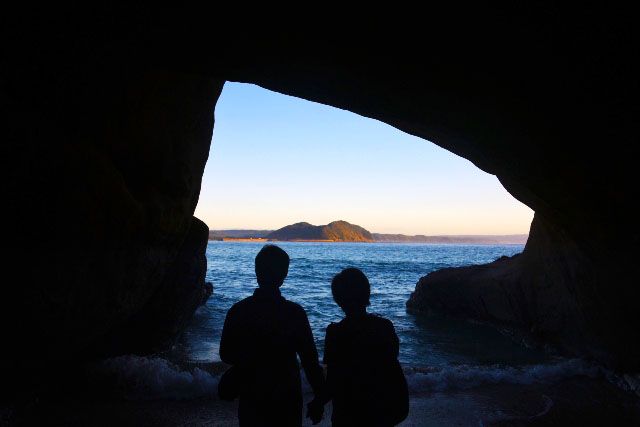 Chikura no Iwaya, a scenic spot in Tanegashima