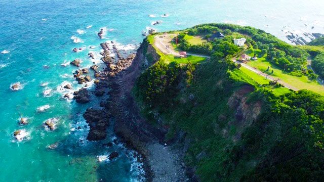 Cape Kadokura, a scenic spot in Tanegashima