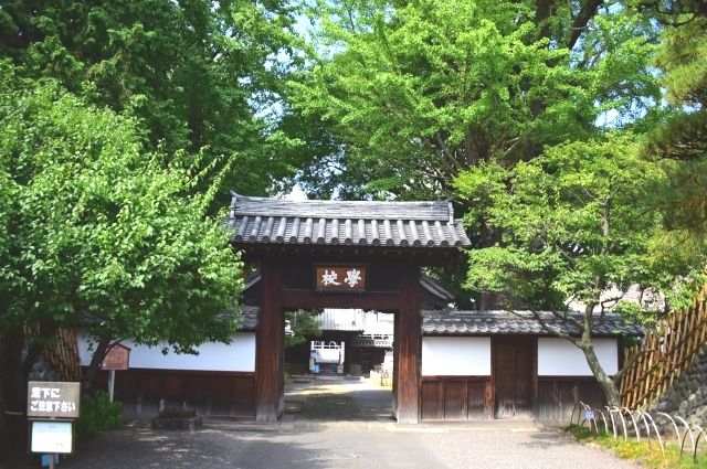 Tochigi, school gate of historic Ashikaga School