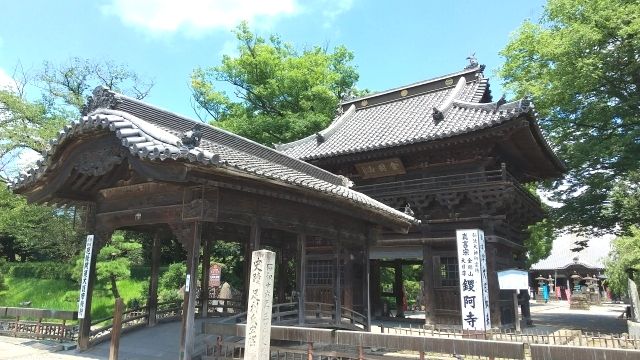 A tower gate in the precincts of Ashikaga Clan House (Bana-ji Temple), Tochigi