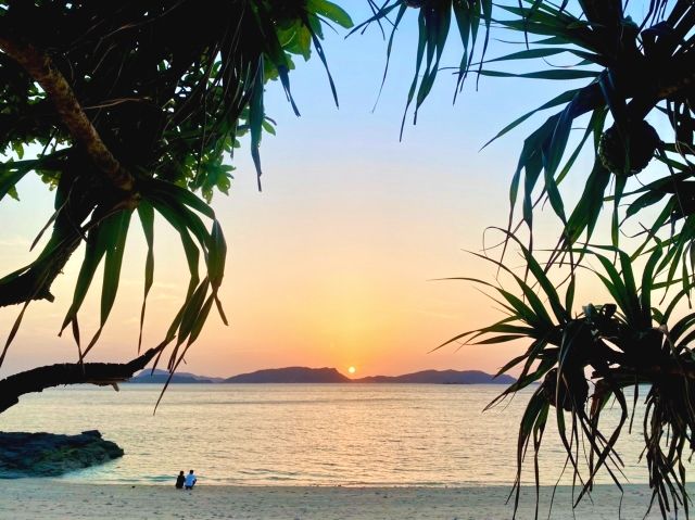 沖縄　渡嘉敷島　ビーチ