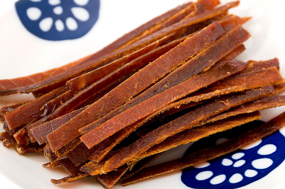 渡嘉敷島名産のお土産3選｜食品系・マグロ加工品　まぐろジャーキー　イメージ