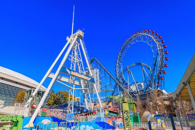 東京　大人が1日遊べる場所　東京ドームシティ