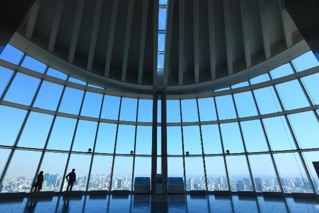 東京　大人が1日遊べる場所　東京シティビュー（六本木ヒルズ展望台）