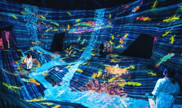 東京　大人が1日遊べる場所　チームラボプラネッツ
