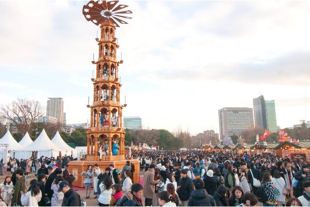 Tokyo Christmas Market 2024 in Meiji Jingu Gaien concept image