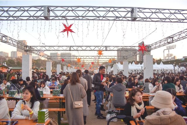 Tokyo Christmas Market Meiji Shrine Last year's