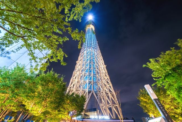 Recommended spots for couples in Tokyo: Tokyo Solamachi and Tokyo Skytree