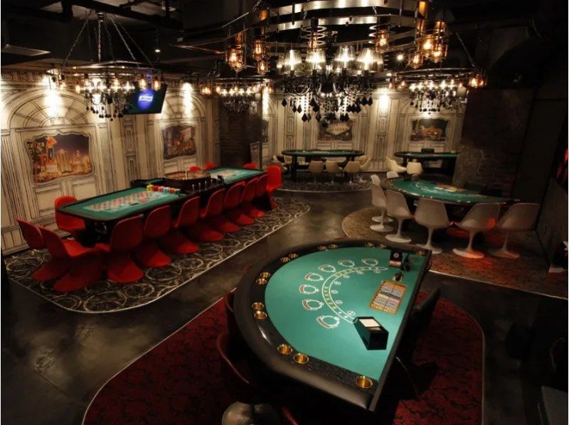 東京遊樂園 賭場 Jiku Casino 酒吧 賭場桌