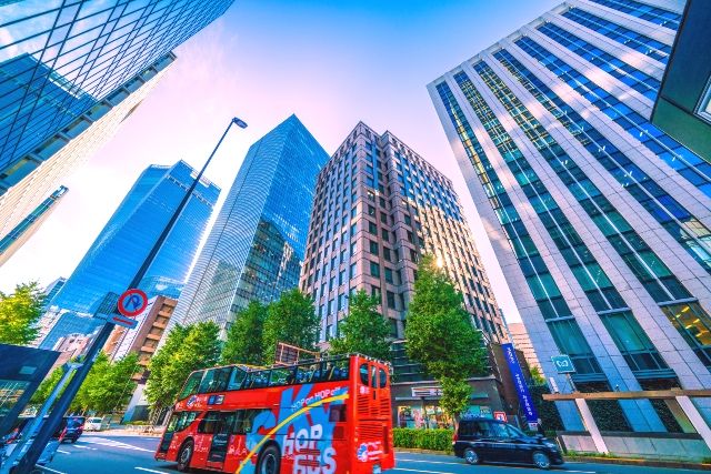 東京　大人女子　おすすめアクティビティ　オープントップバス　バスツアー