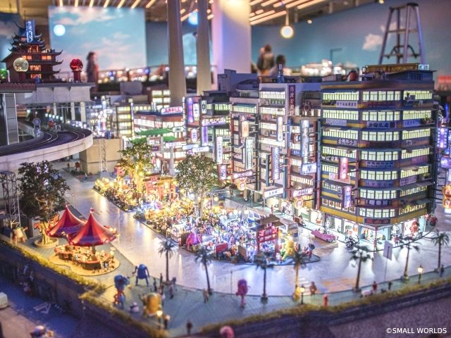 東京観光　おすすめスポット　大人女子　ミニチュアミュージアム　スモールワールズTOKYO