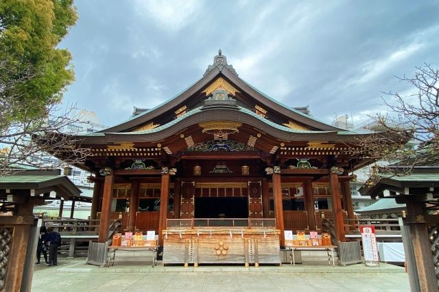 Tokyo, Yushima Tenmangu Shrine (main shrine)
