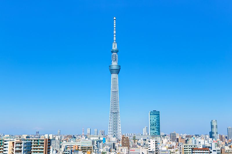 Tokyo 1 night 2 days model course Standard sightseeing popular spot TOKYO SKYTREE®︎