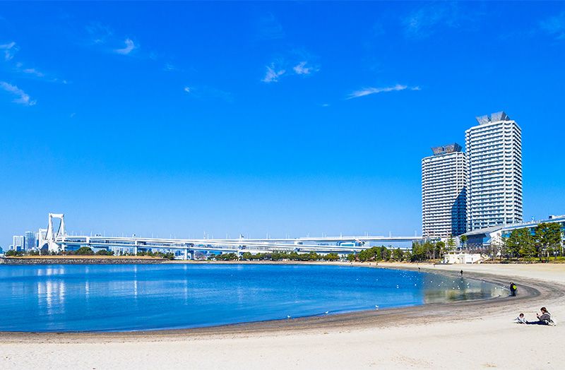 Tokyo 1 night 2 day model course Standard sightseeing Popular spot Odaiba Seaside Park