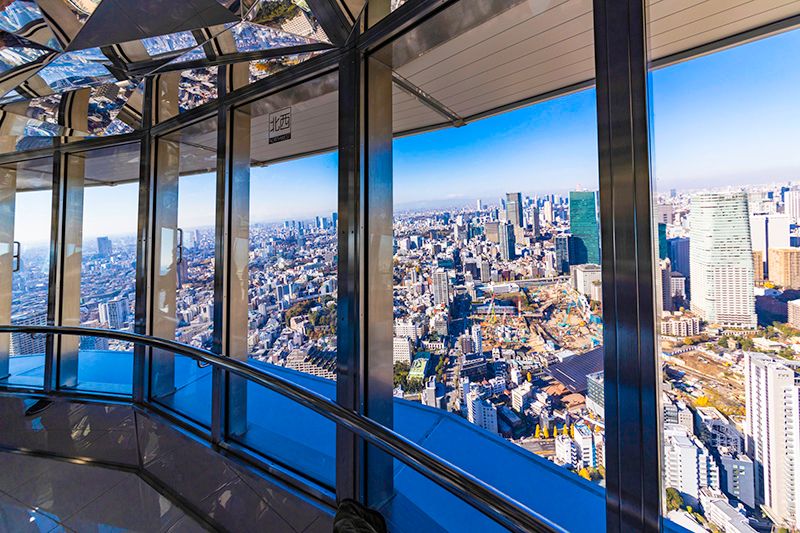東京1晚2天示範路線 標準觀光 人氣景點 東京鐵塔 東京地標 展望台 頂層甲板遊覽 需提前預約/指定時間 頂層甲板景觀