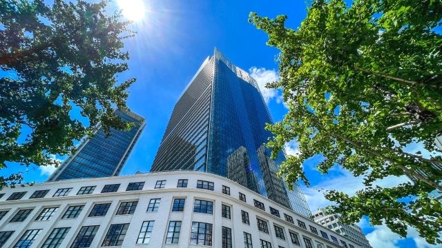 Marunouchi JP Tower where "Intermediatheque" is located