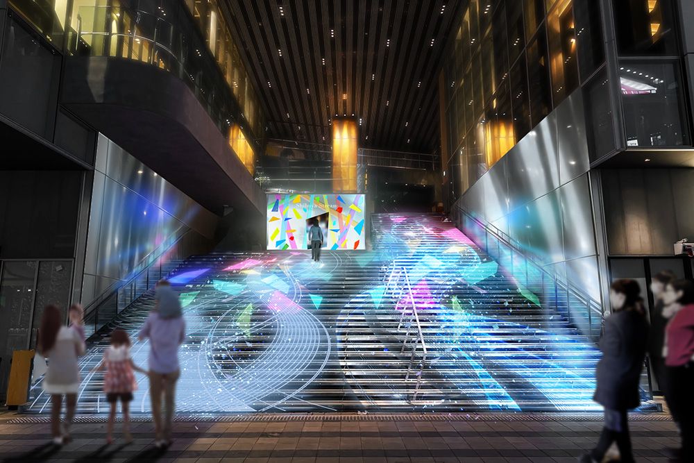 “色彩與倒影“澀谷直播