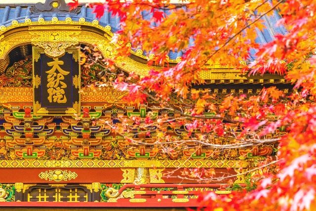 Tochigi, Nikko World Heritage Site "Shrines and Temples of Nikko" Autumn Foliage