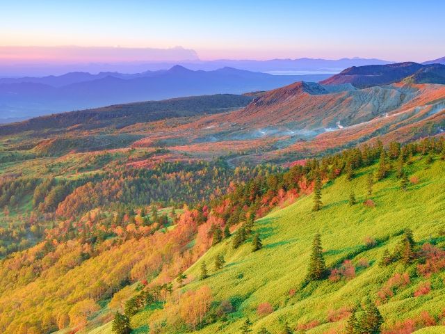 10月　おすすめ旅行先　群馬　渋峠　秋の紅葉