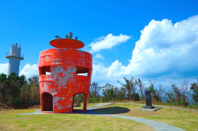 津堅島　ニンジン展望台