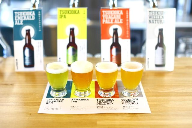 月岡ブルワリー＆KITCHEN　Geppo　クラフトビール醸造所のビール