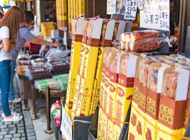 Saitama Kawagoe Candy Shop Alley