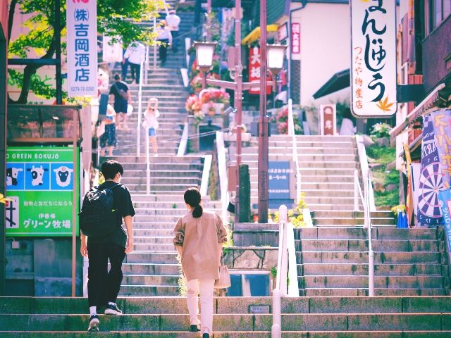Gunma Ikaho Onsen tourist spot