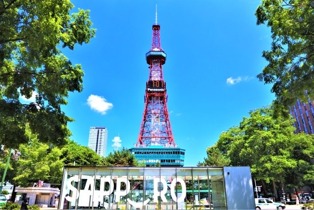 TV tower in Sapporo, Hokkaido