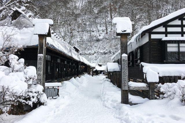 秋田県仙北市の乳頭温泉・鶴の湯