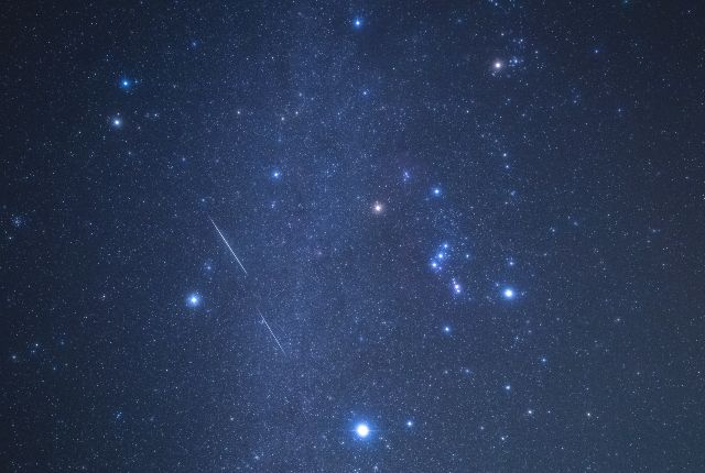 星空　冬の大三角