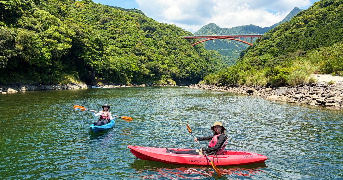 屋久島安房川皮划艇之旅 | 推薦給初學者！體驗報告《屋久島野外指南 Spinica》