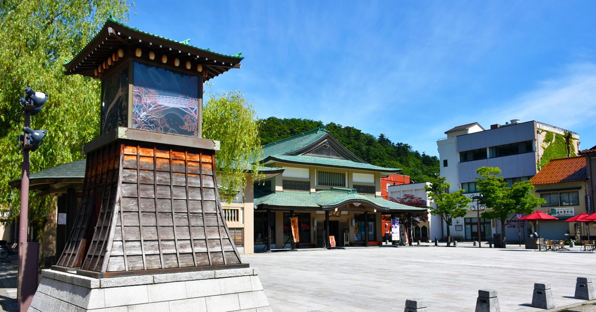 Yamanaka Onsen tourist map | Recommended spots & gourmet images