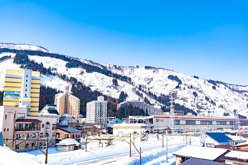 Yuzawa Onsen Sightseeing Map Recommended Spots & Gourmet JR Echigo Yuzawa Station Ski Resort Hot Spring Area Onsen Street