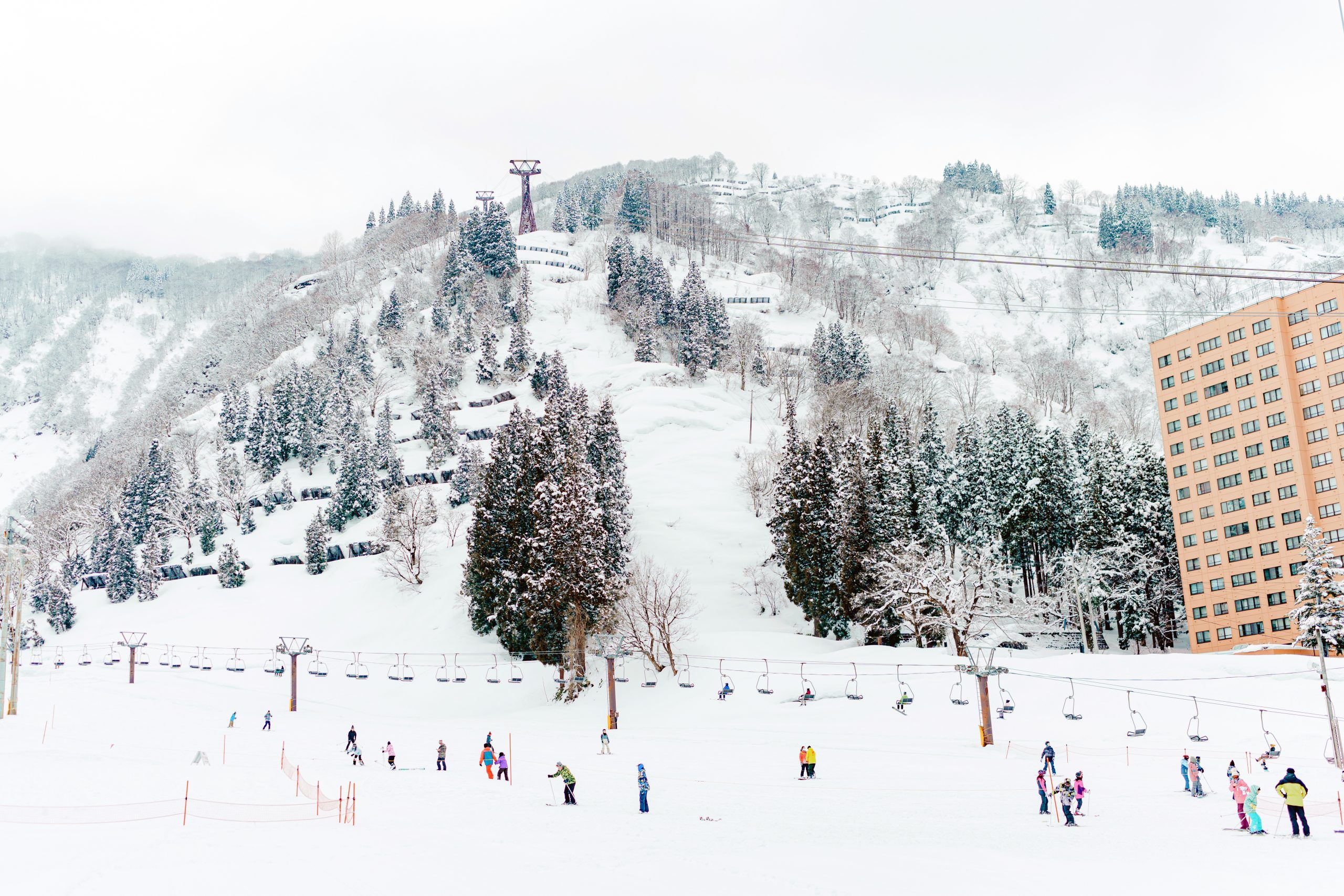 汤泽温泉观光地图 推荐景点与美食 越后汤泽 汤泽高原滑雪场 全景公园 休闲景点 高品质粉雪滑雪 单板滑雪缆车 冬天季