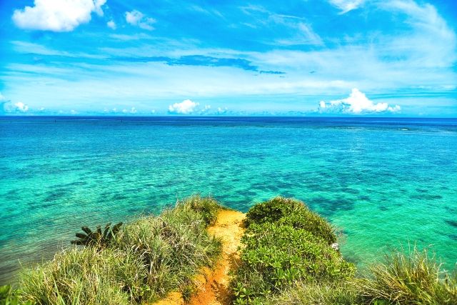 Okinawa Zaneh Beach, spectacular view