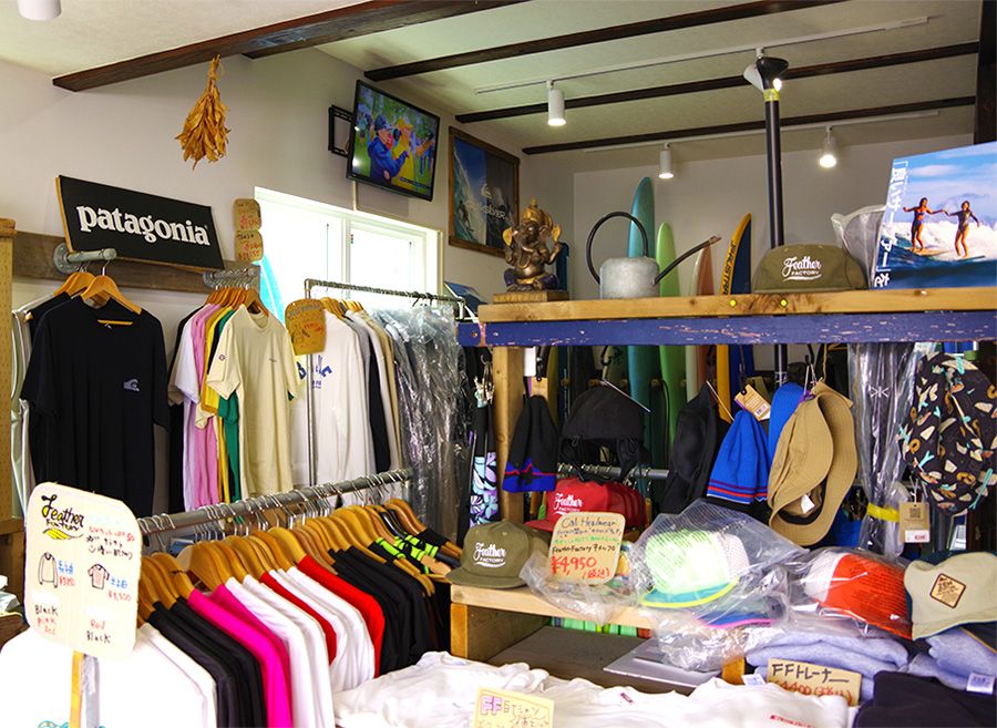 Experience SUP at the Feather Factory in Zushi, Kanagawa! SUP Zushi Coast Goods Original T-shirts and accessories for sale